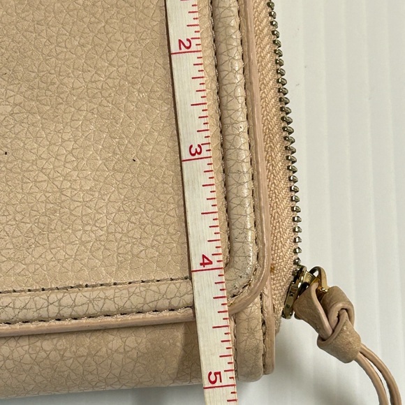 Tory Burch Thea Flat Wallet Crossbody Blush Pink - Picture 10 of 11